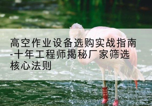 怀化剪叉式升降机厂家-高空作业设备选购实战指南-十年工程师揭秘厂家筛选核心法则
